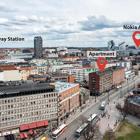 Appartamento Renovated 3br With Balcony Just 350m From Train Station And 500m From Nokia Arena Tampere